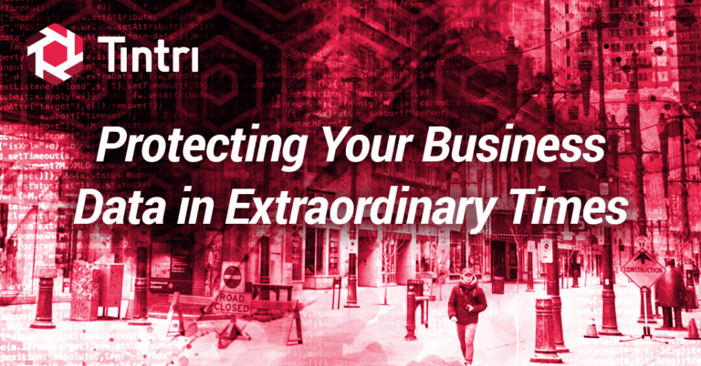 Intelligent Infrastructure Blog - Protecting Your Business Data in Extraordinary Times
