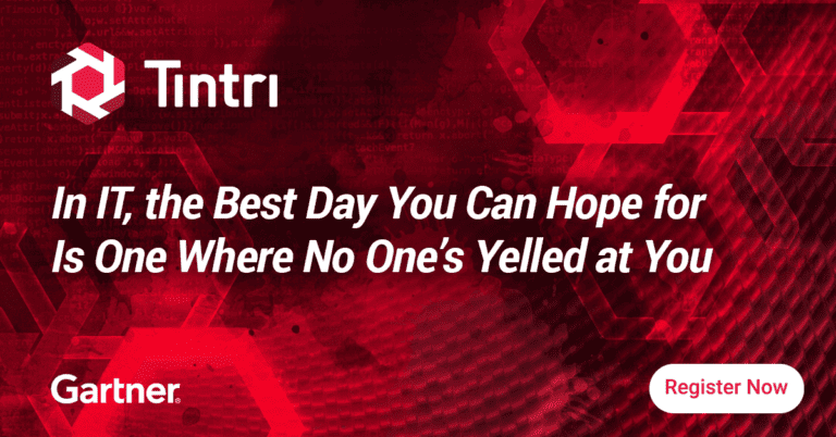 Intelligent Infrastructure Blog - In IT, the Best Day You Can Hope for Is One Where No One's Yelled at You